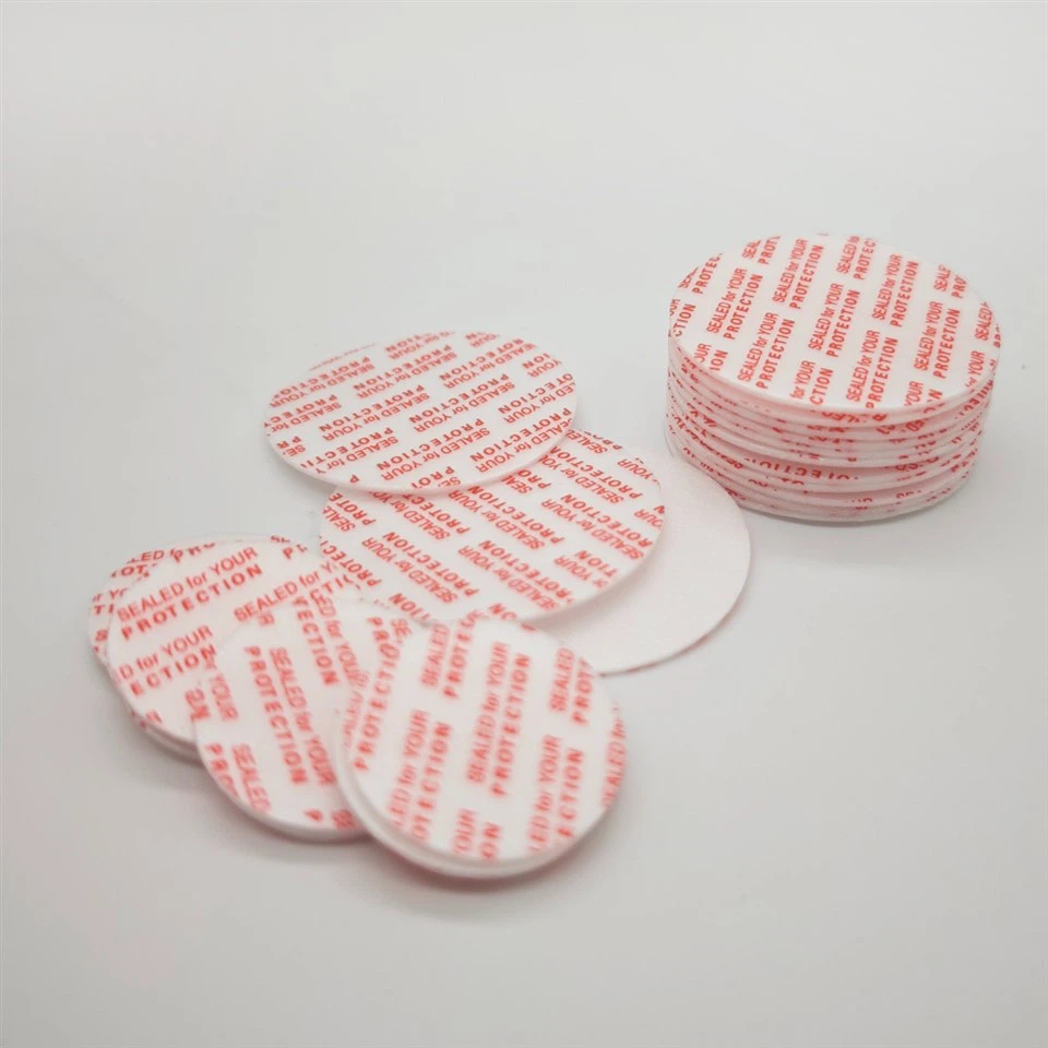 Self-Adhesive Pressure Sensitive Foam Liner For Bottle Caps